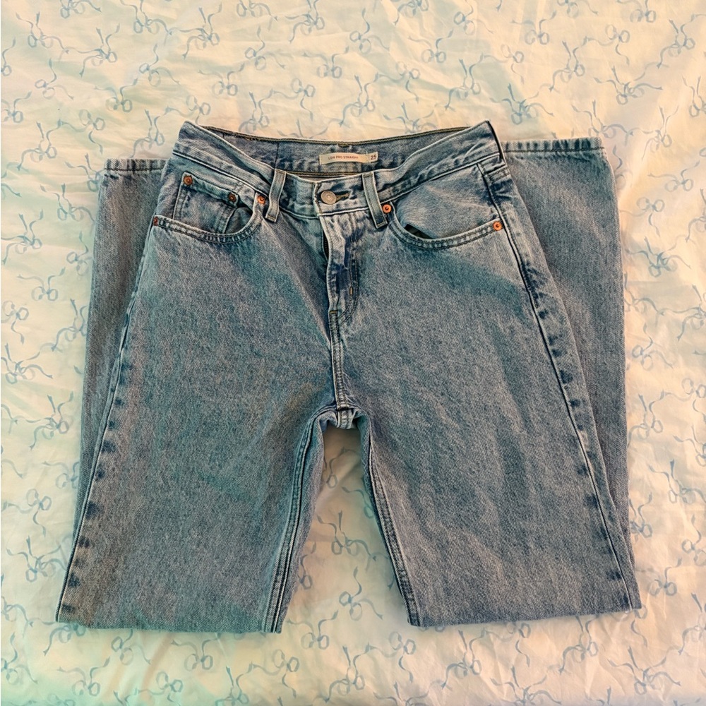 levi’s low pro straight jeans